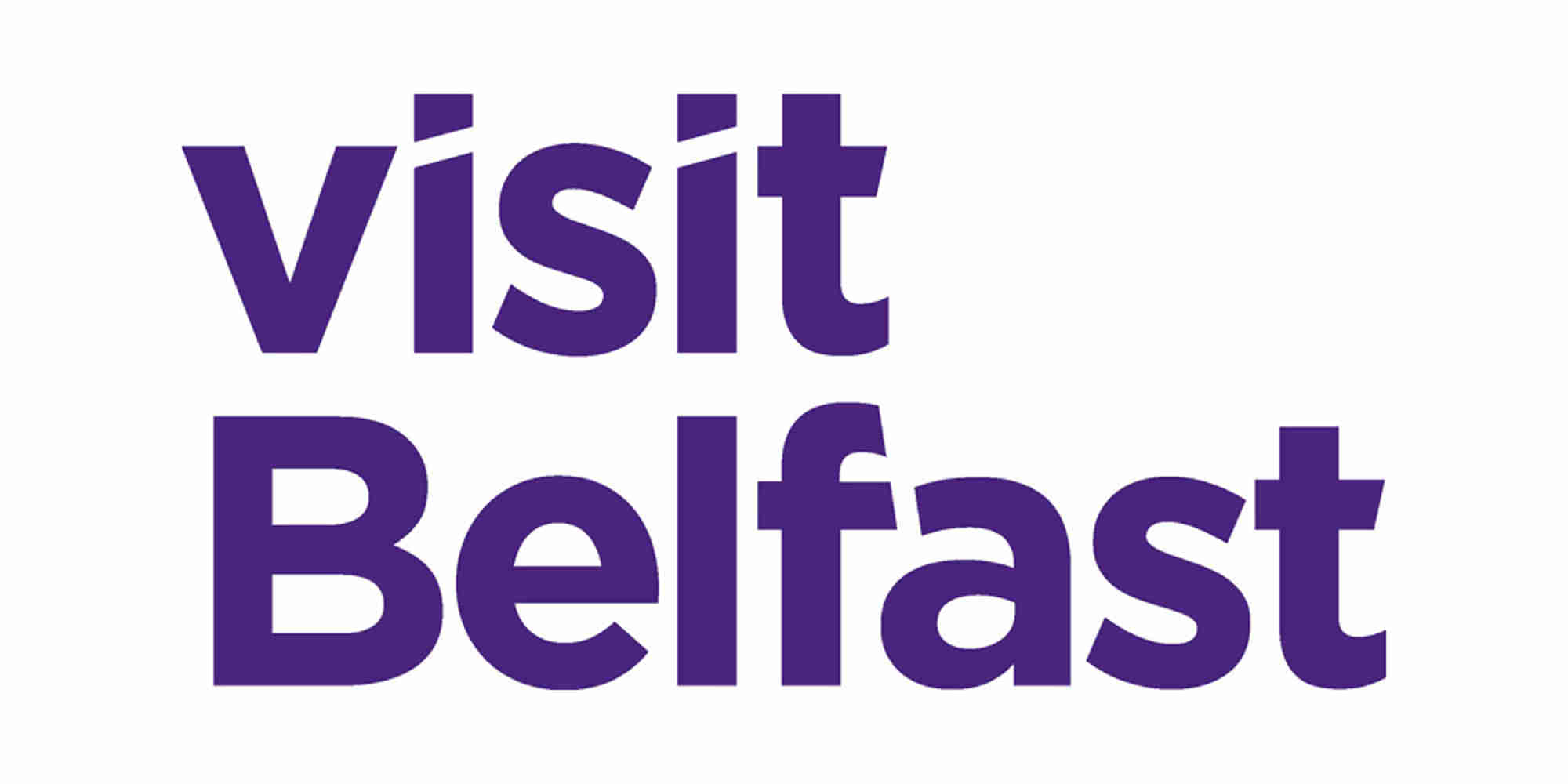 Visit Belfast Logo (Purple)